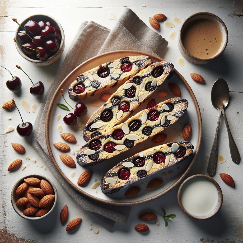 Midnight Cherry Almond Biscotti: A Perfect Evening Treat