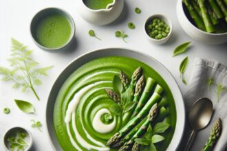 Velvety Green Bliss: The Ultimate Cozy Creamy Asparagus Soup