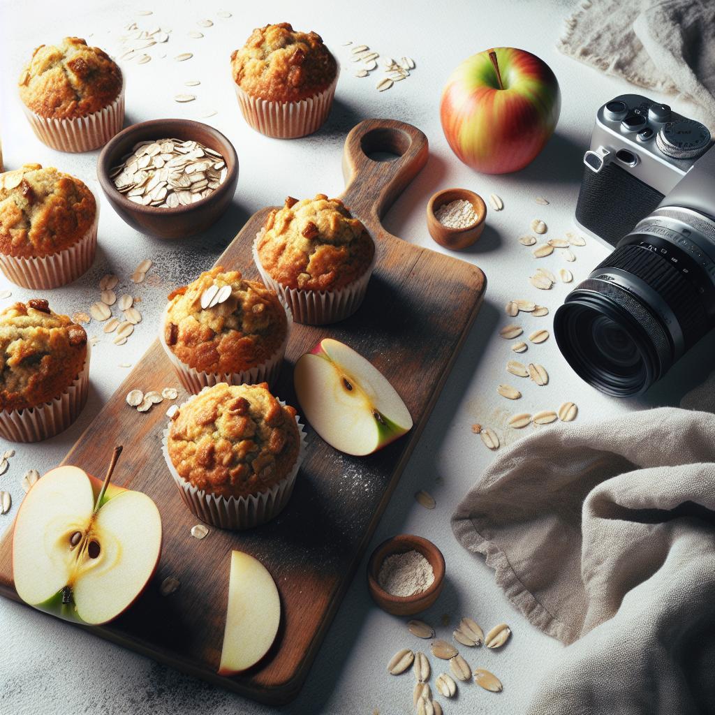 Wholesome Oatmeal Apple Muffins: A Nutritious Delight