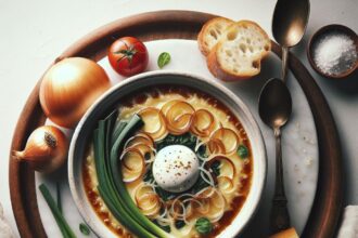 Warm Up with Classic Cozy French Onion Soup Delight