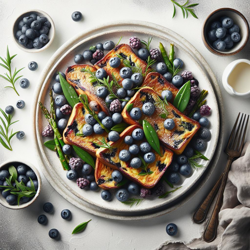 Deliciously Wholesome Blueberry Baked French Toast Recipe