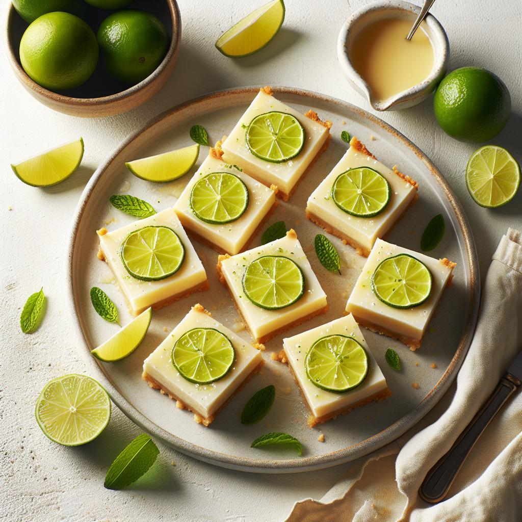 Zesty and Easy: Perfectly Simple Key Lime Pie Squares