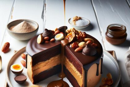 Decadent Delight: The Ultimate Rich Peanut Butter Chocolate Cake