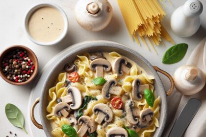 One-Pot Creamy Mushroom Pasta: Easy, Cozy, and Delicious