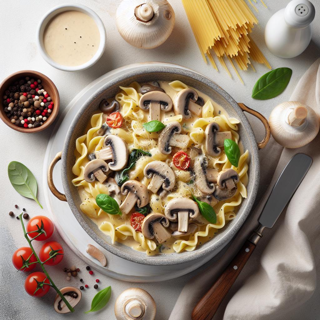 One-Pot Creamy Mushroom Pasta: Easy, Cozy, and Delicious