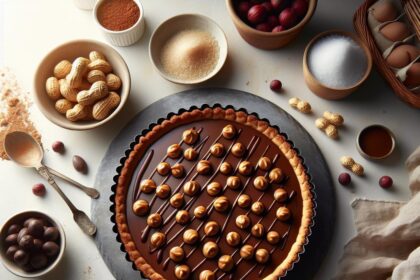 Indulgent Decadent Chocolate Peanut Butter Tart Recipe