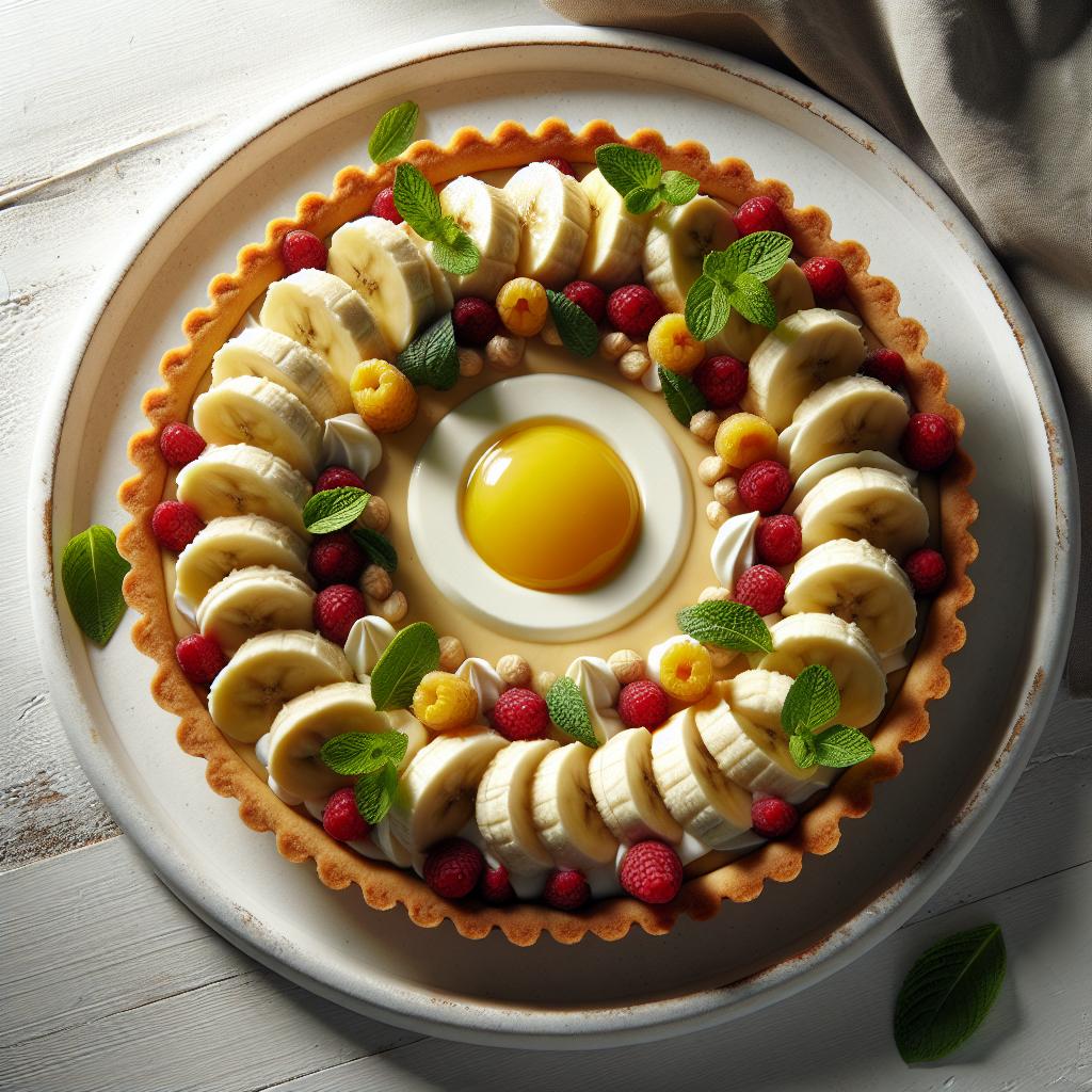 Classic Banana Cream Tart: A Timeless Dessert Delight