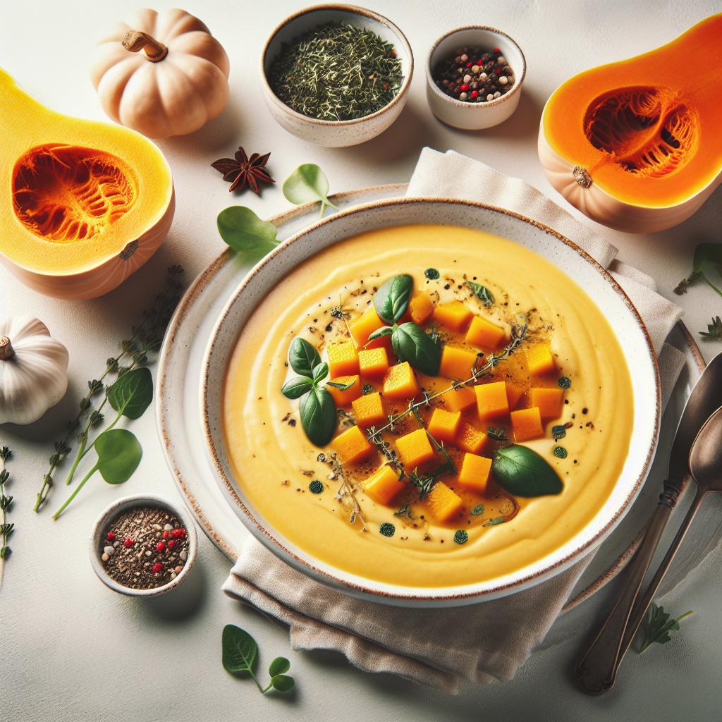 Warm Up Your Soul with Cozy Creamy Butternut Soup