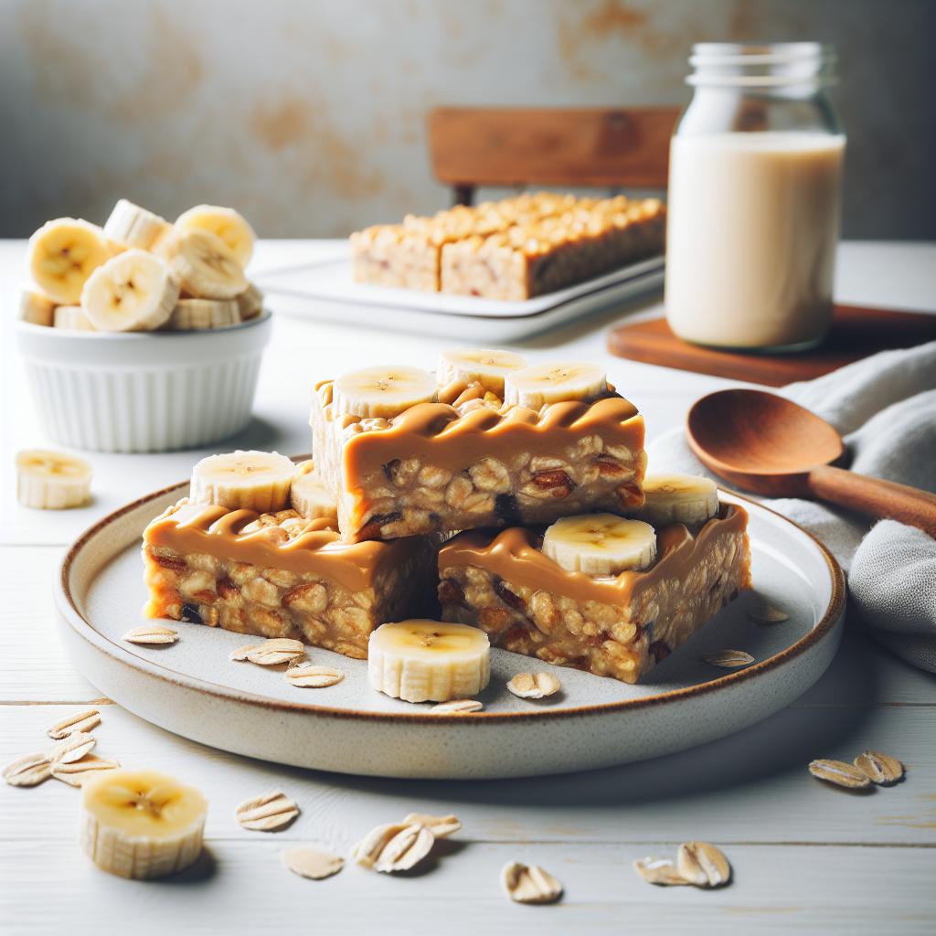 Deliciously Nutritious: Peanut Butter Banana Oatmeal Bars