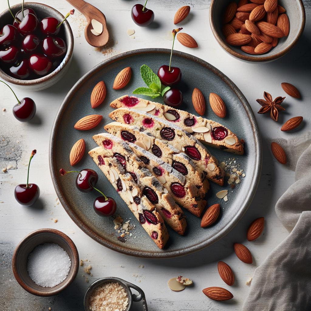 Midnight Cherry Almond Biscotti: A Perfect Evening Treat