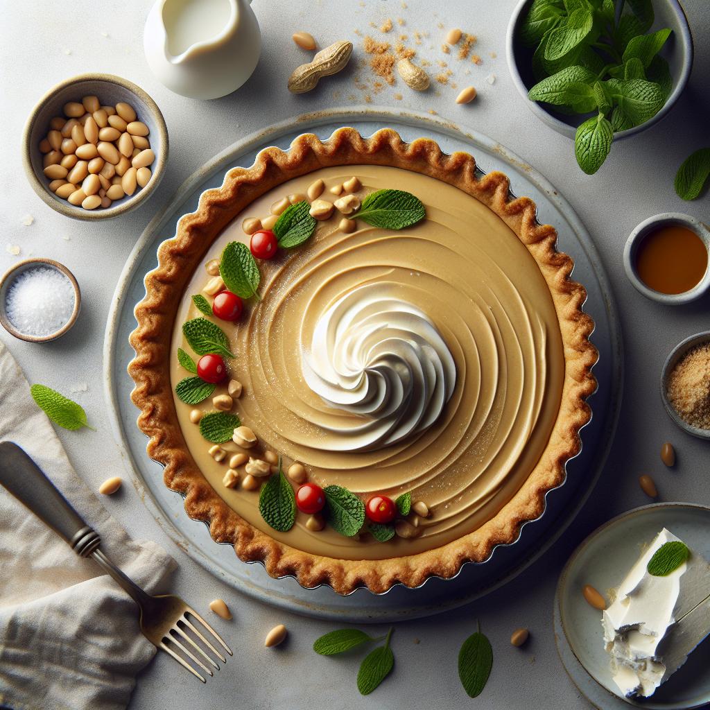 Indulge in Decadent Peanut Butter Pie: A Creamy Delight