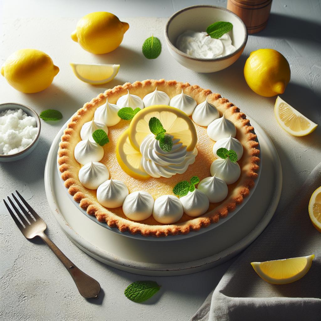 Zesty Delight: The Timeless Charm of Lemon Chiffon Pie