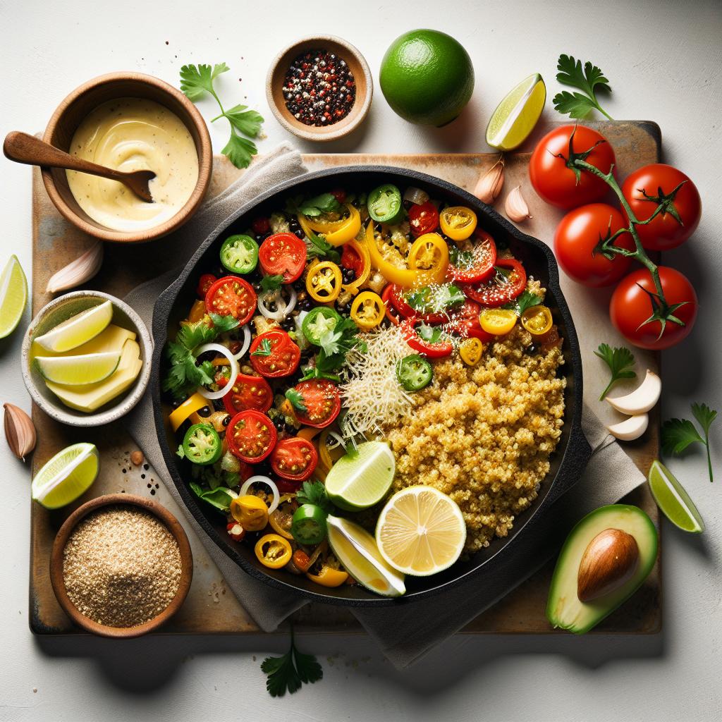 One-Skillet Mexican Quinoa: A Flavorful, Easy Meal Fix