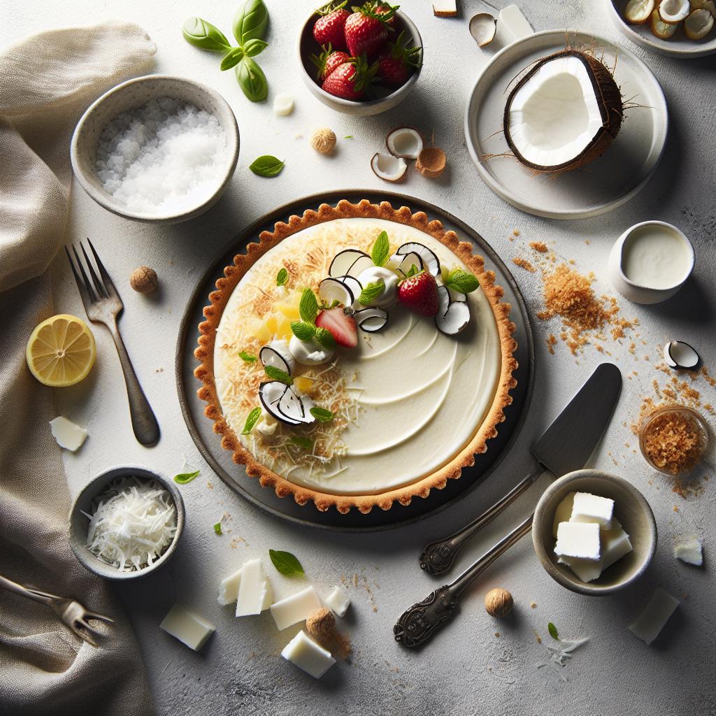 Indulge in Luxury: The Ultimate Decadent Coconut Cream Tart