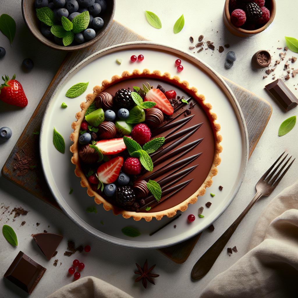 Velvety Quick Chocolate Silk Tart: Decadence in Minutes