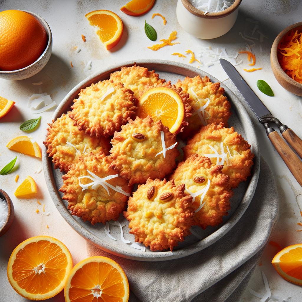 Zesty Delight: Easy Orange Coconut Cookies Recipe Unveiled