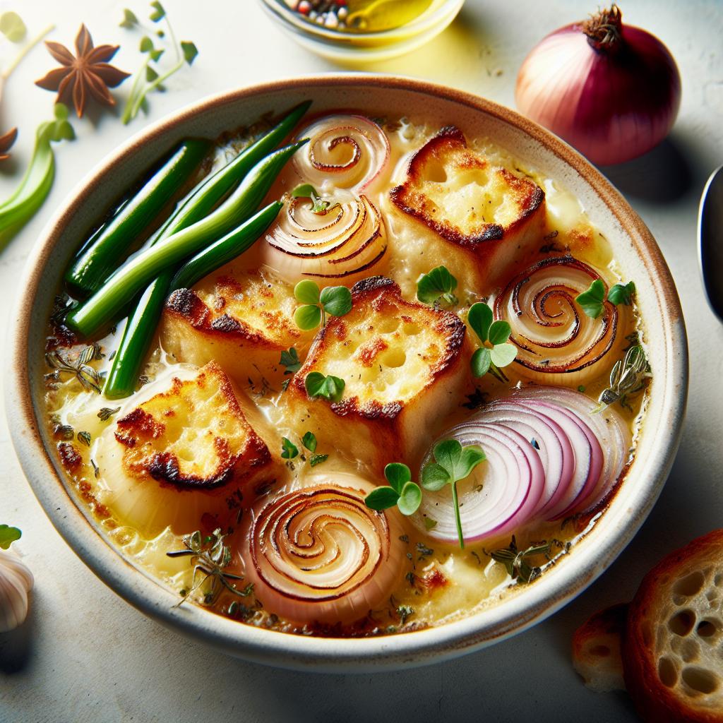 Warm Up with Classic Cozy French Onion Soup Delight