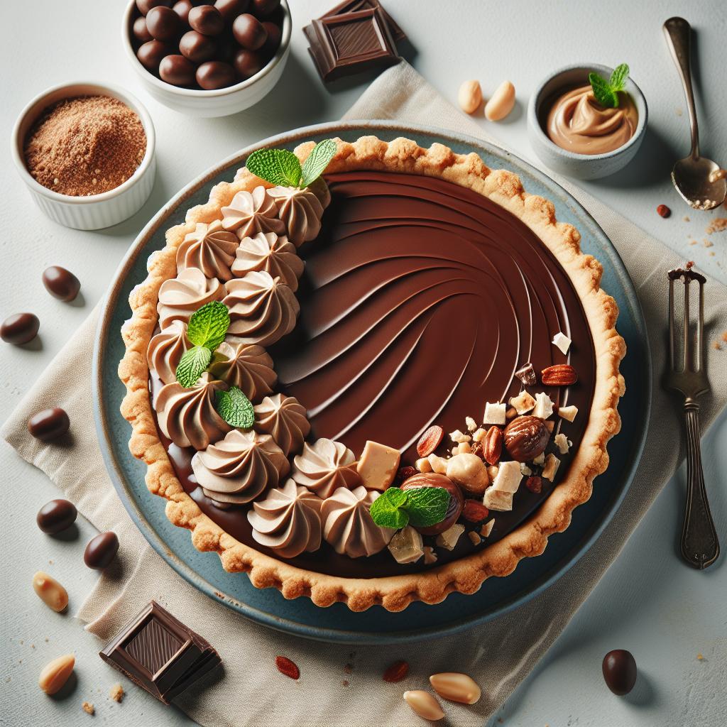 Decadent Delight: Easy Chocolate Peanut Butter Pie Recipe