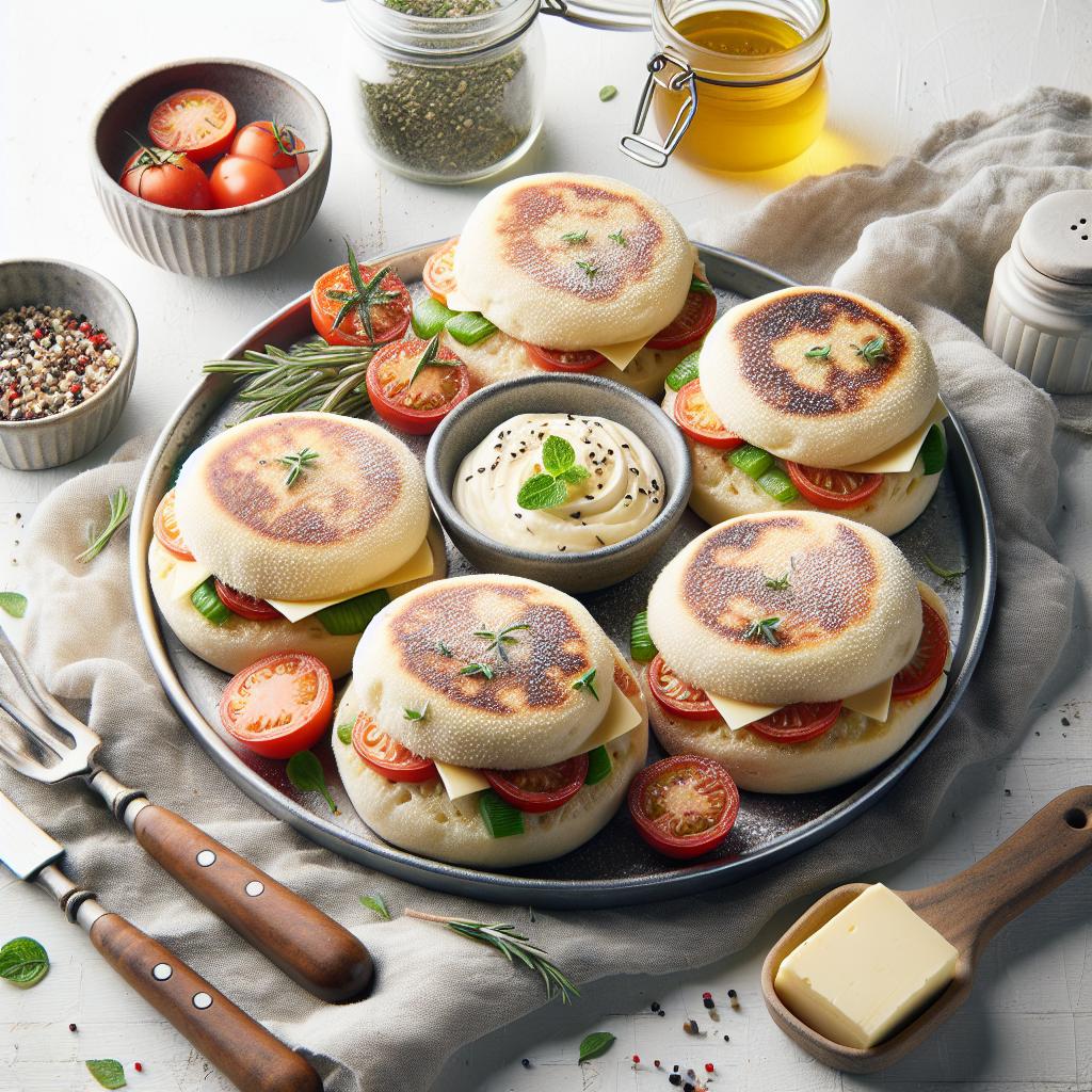 Fluffy Homemade English Muffins Made Easy and Delicious