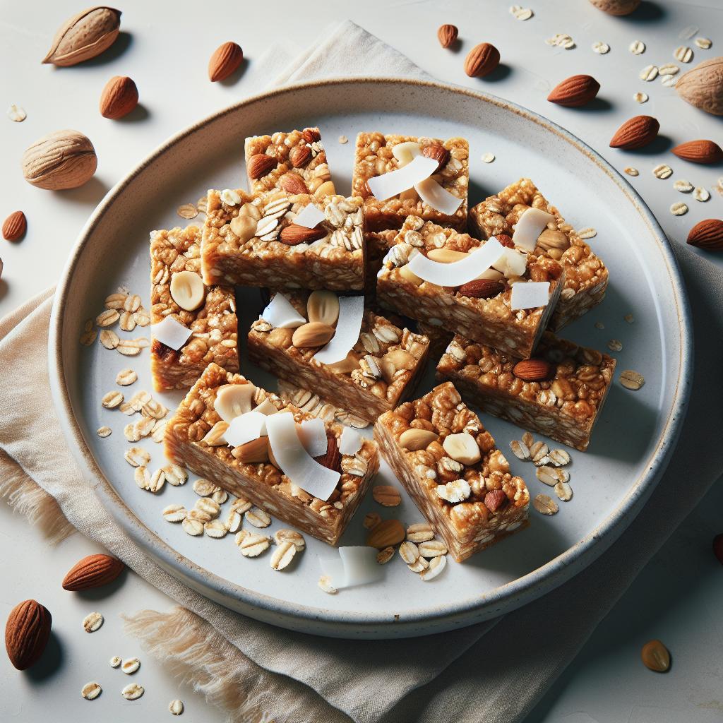 Wholesome No-Bake Coconut Granola Bars: Easy & Nutritious