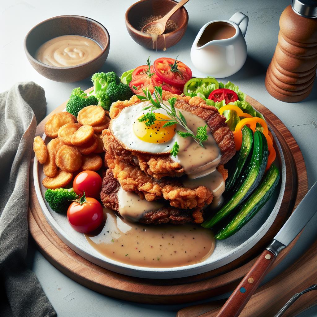 Savory Chicken Fried Steak with Gravy: A Compliant Classic