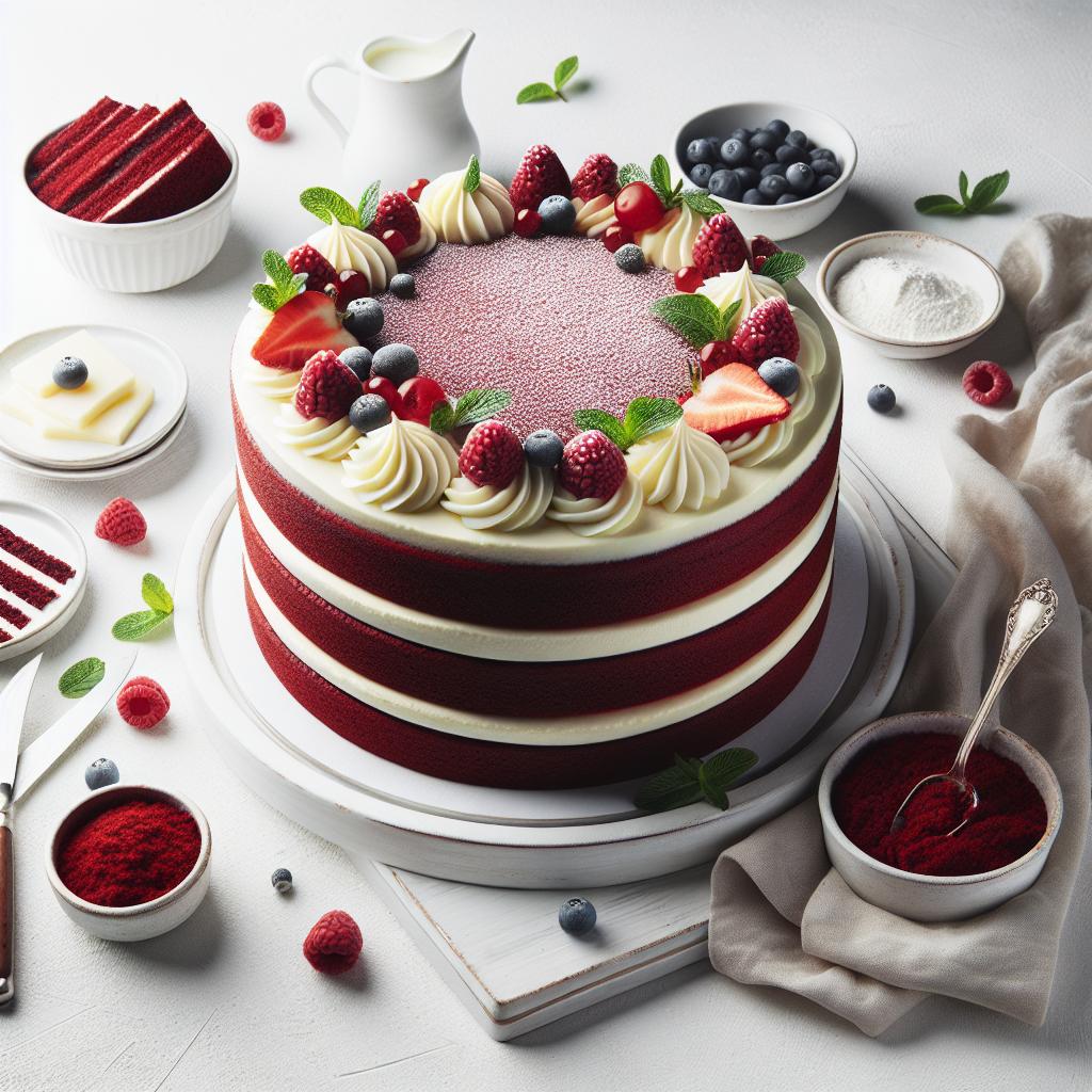 Decadent Delight: Classic Sweet Red Velvet Cake Recipe