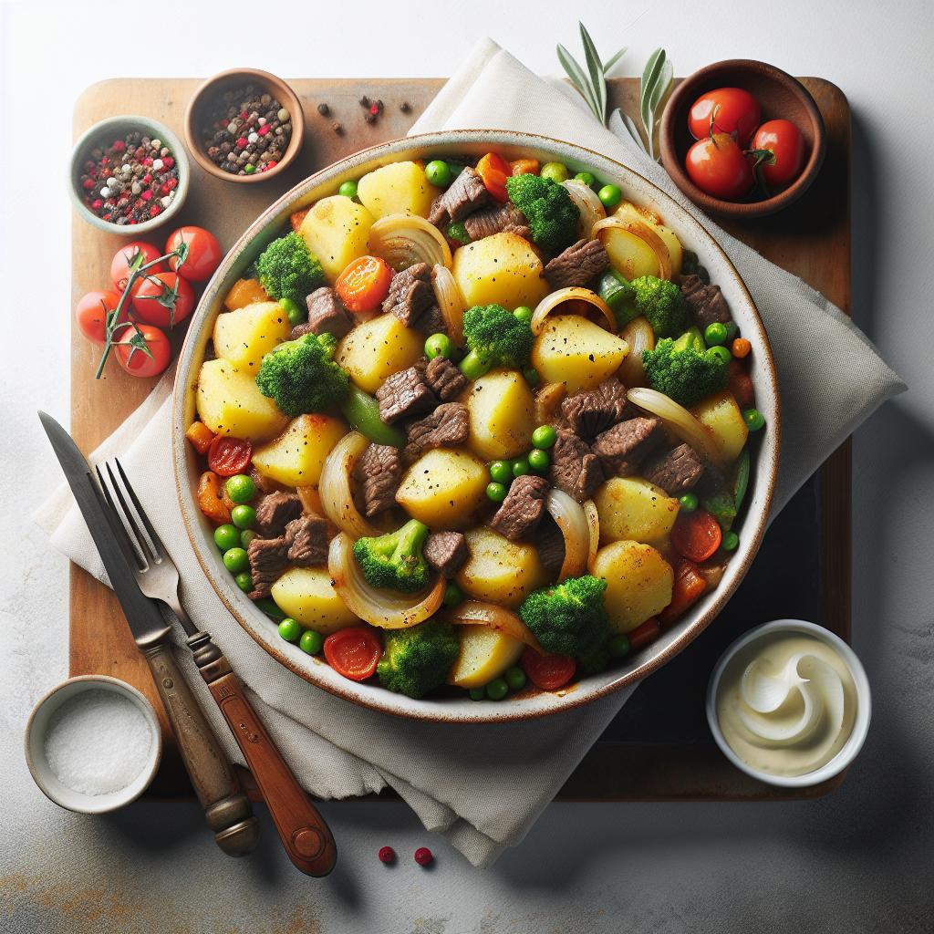 Hearty Homestyle Beef & Potato Casserole Made Easy