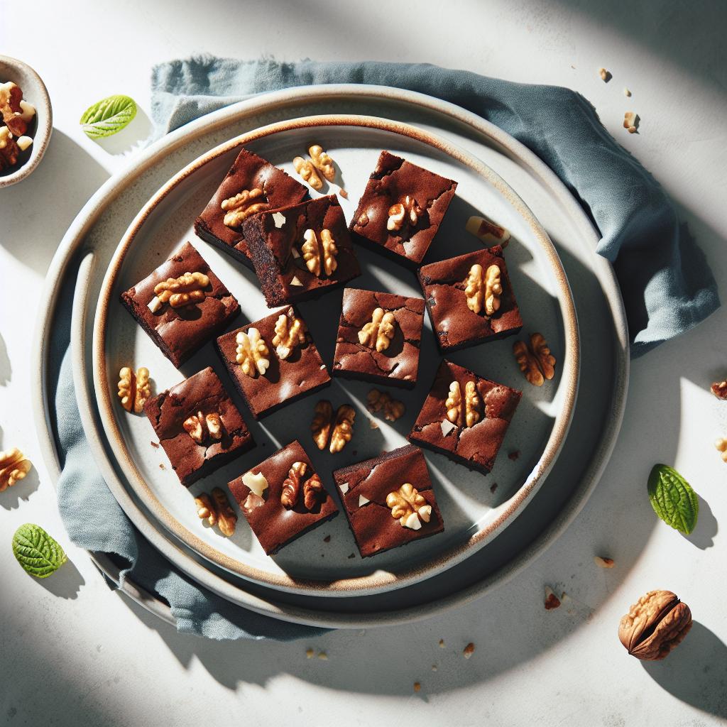 Indulge Guilt-Free: Wholesome Chocolate Walnut Brownies