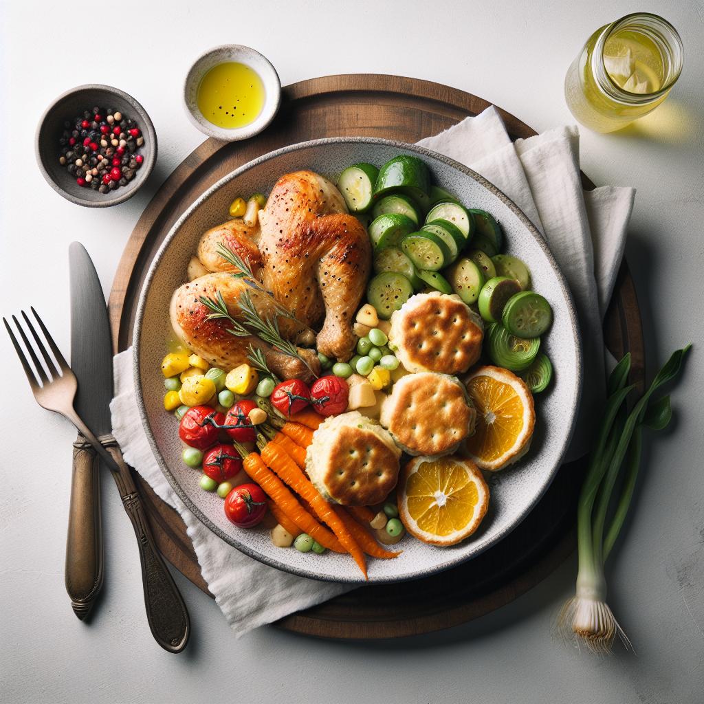 Cozy Comfort: Simple Homestyle Chicken and Biscuits Recipe