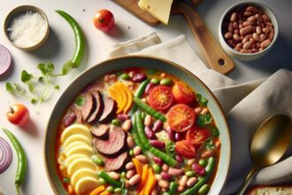 Hearty Quick Cheesy Beef & Bean Soup: Comfort in Minutes