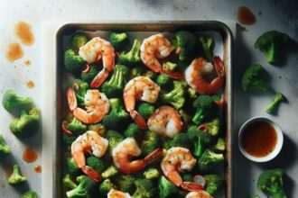 Effortless Sheet Pan Shrimp & Broccoli: Fast Healthy Feast
