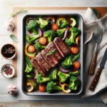 Sheet Pan Steak & Broccoli: Quick, Flavorful Beef Dinner
