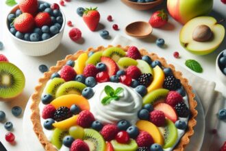 Delicious No-Bake Gluten-Free Greek Yogurt Fruit Tart Recipe