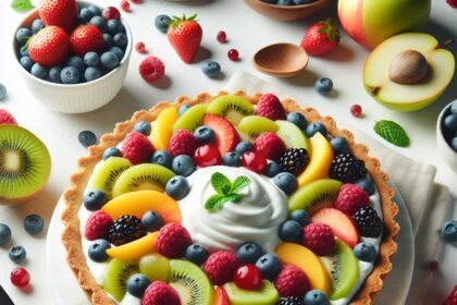 Delicious No-Bake Gluten-Free Greek Yogurt Fruit Tart Recipe