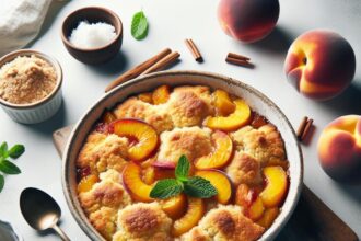 Sweet Southern Comfort: Easy Peach Cobbler Recipe Unveiled