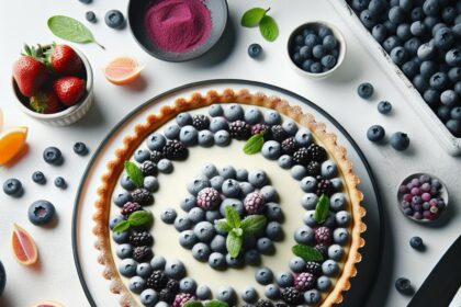 Savor the Elegance: Crafting the Perfect Blueberry Cream Tart
