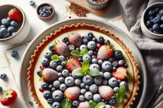 Sophisticated Blueberry Cheesecake Pie: A Delightful Twist