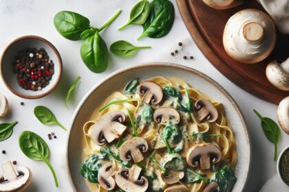 Savor the Flavor: Creamy Mushroom & Spinach Pasta Guide