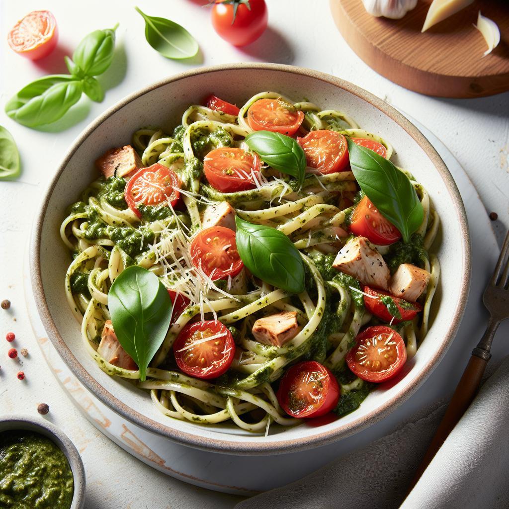 One-Pot Creamy Pesto Pasta: Effortless Flavor in Minutes