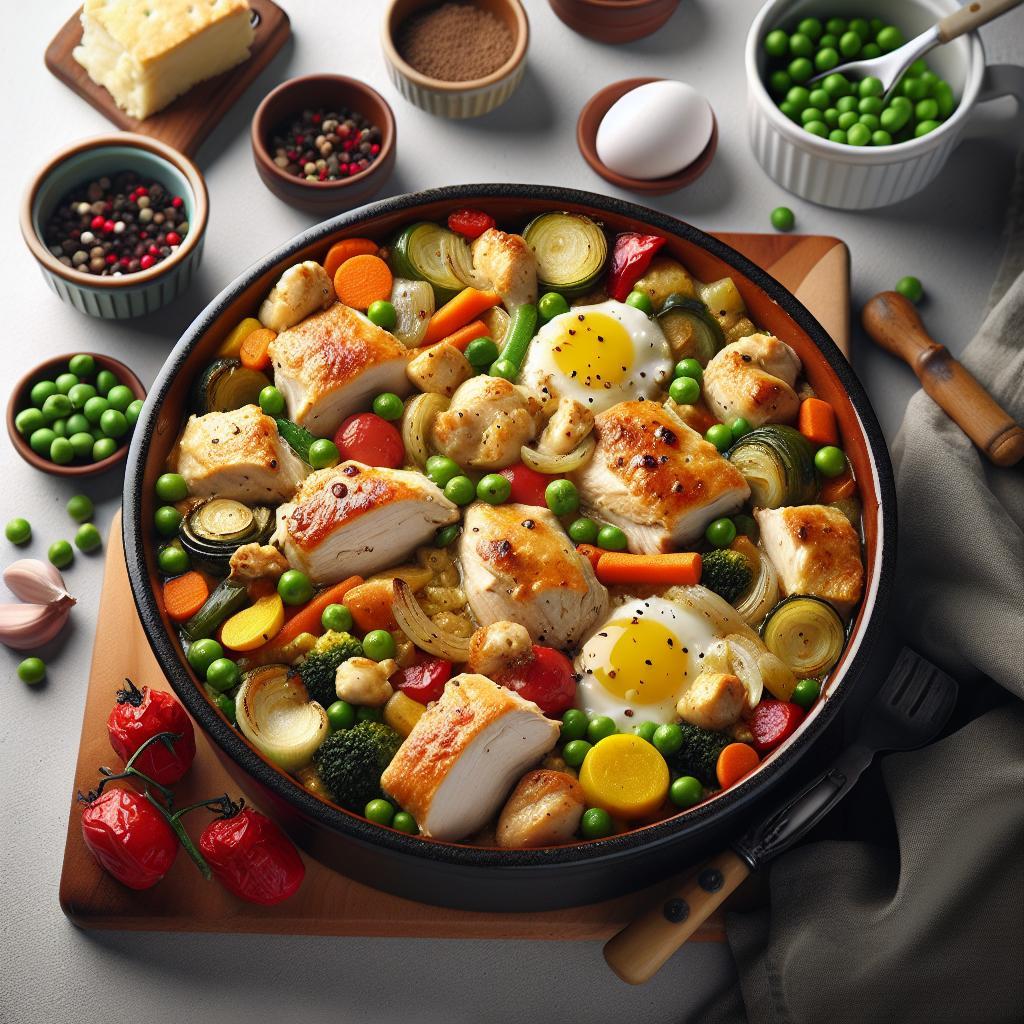 Whip Up a Speedy Chicken & Veggie Cobbler Tonight!