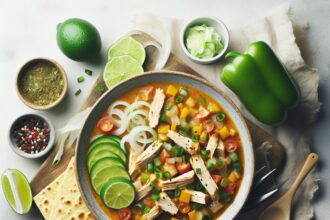 Warm Up with Cozy Slow Cooker Chicken Tortilla Soup Delight