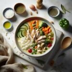 Warm Up with This Cozy Creamy Chicken and Rice Soup Delight