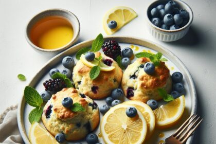 Zesty Quick Lemon Blueberry Scones: A Perfect Morning Treat