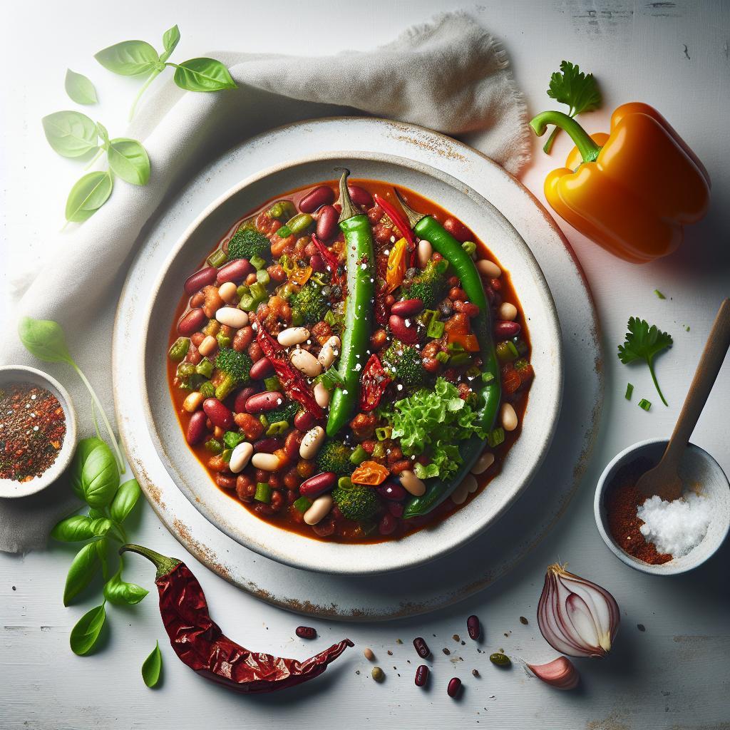 Hearty One-Pot Three-Bean Chili: Easy, Flavor-Packed Recipe