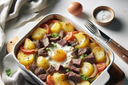 Hearty Homestyle Beef & Potato Casserole Made Easy
