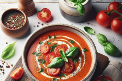 One-Pot Creamy Tomato Basil Soup: Cozy Comfort in a Bowl