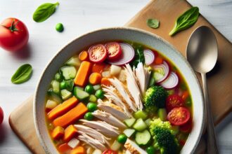 Cozy Comfort: Easy Homestyle Turkey and Veggie Soup Recipe