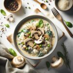 One-Pot Creamy Mushroom & Rice: Easy Comfort in a Bowl