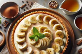 Classic Banana Cream Tart: A Timeless Dessert Delight