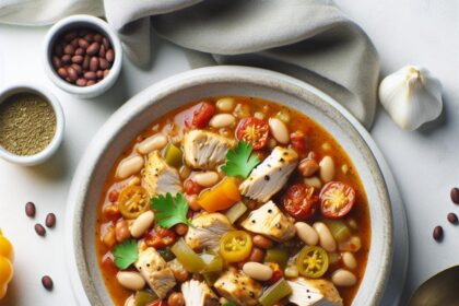 Hearty Tradition: Savory Chicken & White Bean Chili Recipe